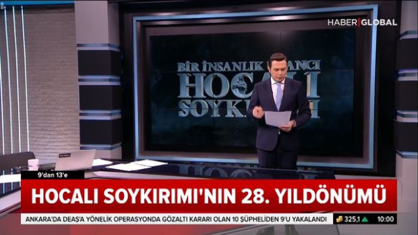 Xocalı şəhidlərinin anma mərasimi Türkiyə mediasında işıqlandırılıb